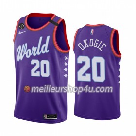 Maillot Basket Homme Minnesota Timberwolves Josh Okogie 20 Nike 2020 Rising Star Swingman